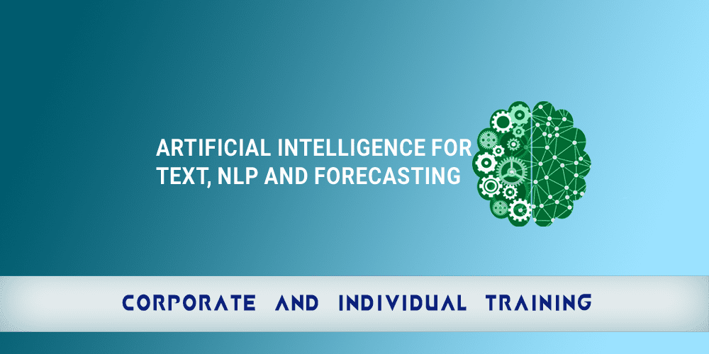 Artificial Intelligence for Text, NLP and Forecasting